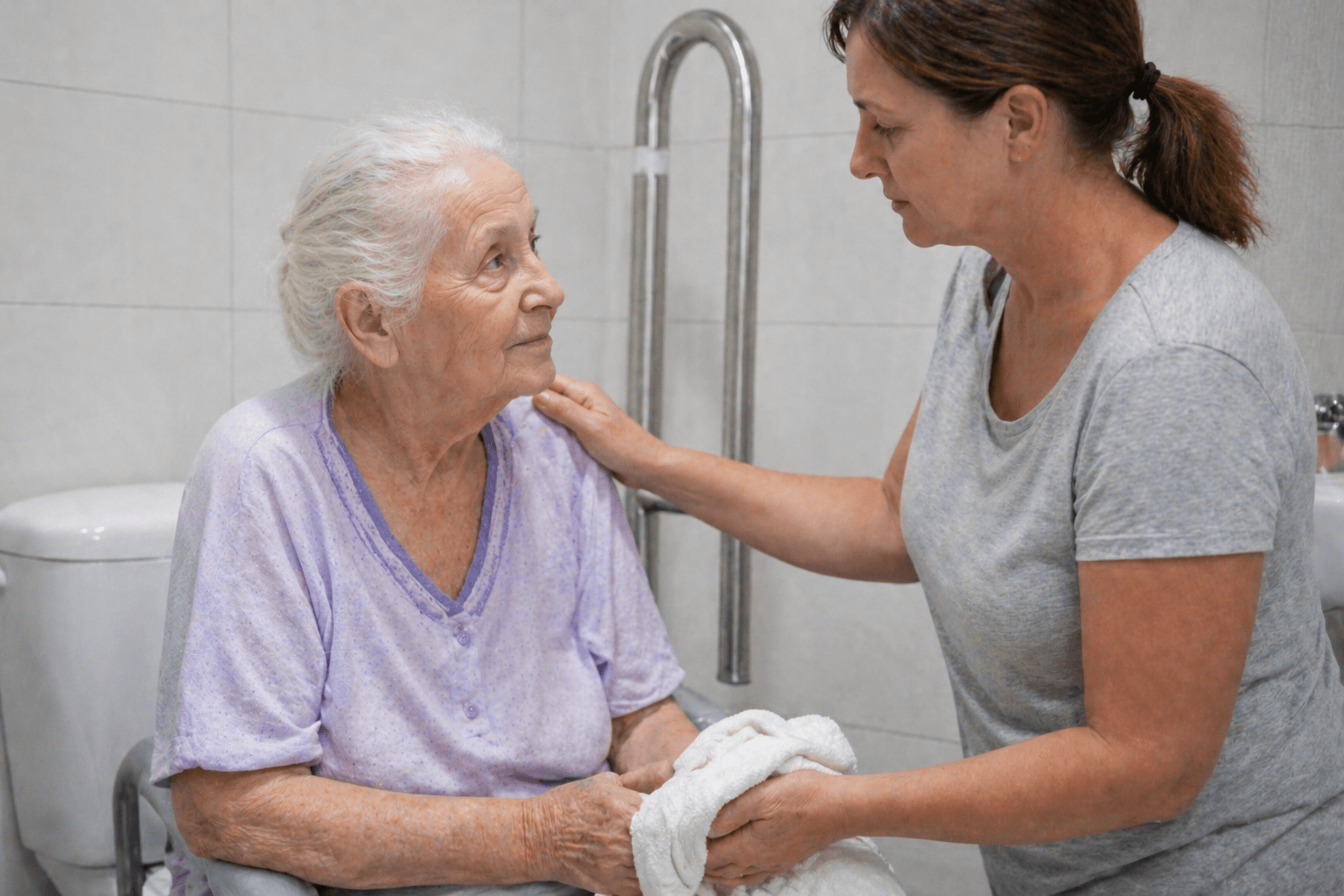 Интимная гигиена в пожилом возрасте: как деликатно организовать?