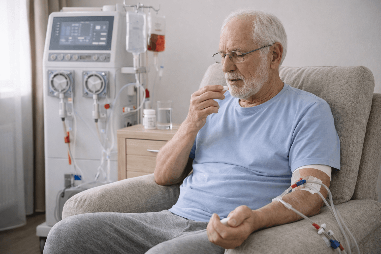 Особливості догляду за літніми з хворобами нирок